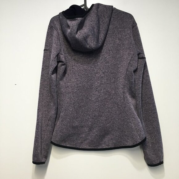 Nike Dri Fit Pullover Purple Knit Hooded Sweater Size S - Picture 6 of 14